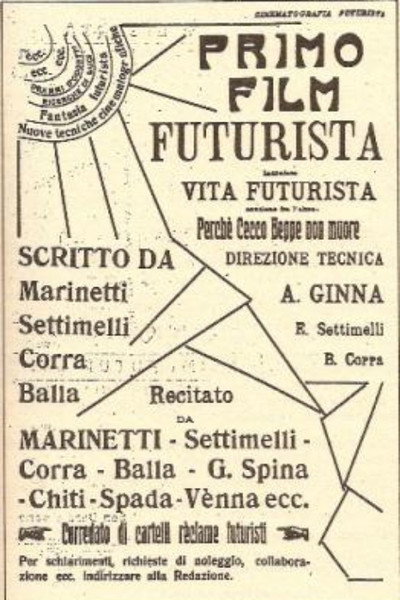 Póster de Vita futurista