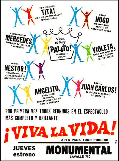 Póster de ¡Viva la vida!