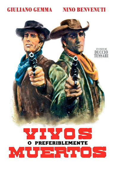 Póster de Vivos o preferiblemente muertos