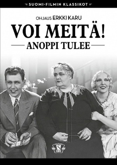 Póster de Voi meitä! Anoppi tulee.