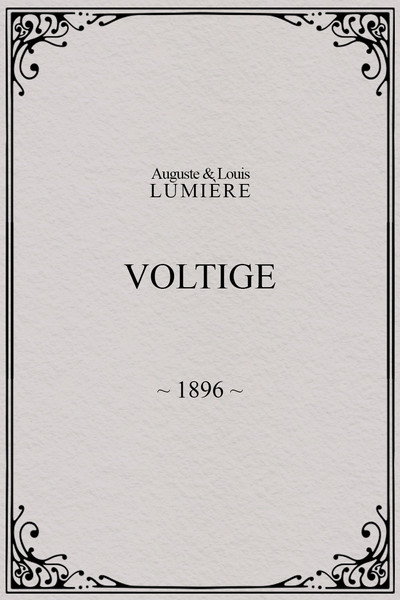 Póster de Voltige