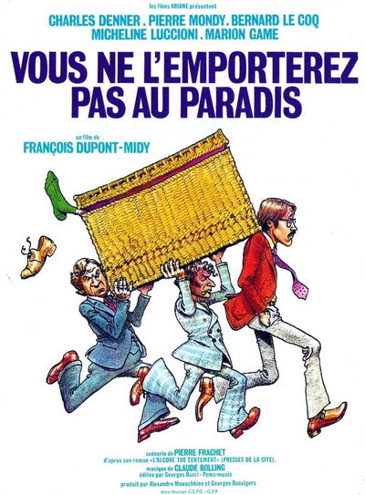 Póster de Vous ne l'emporterez pas au paradis