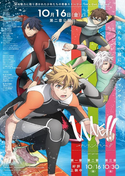 Póster de WAVE!! -Let's go surfing!! Movie 2