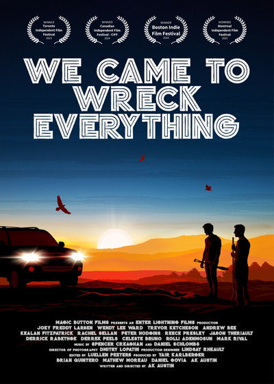 Póster de We Came to Wreck Everything