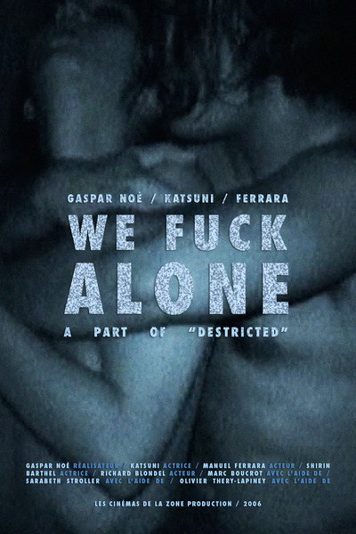 Póster de We Fuck Alone