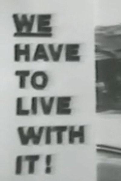 Póster de We Have to Live with It