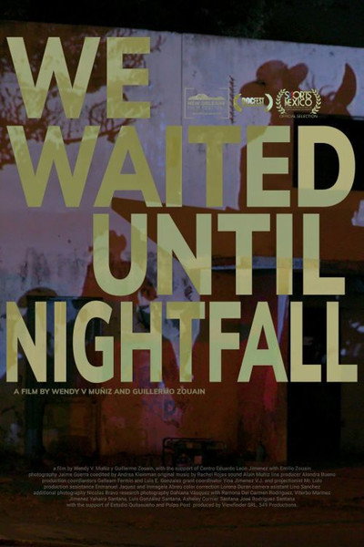 Póster de We waited until nightfall