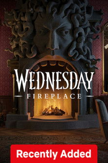 Póster de Wednesday: Fireplace