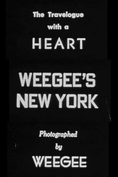 Póster de Weegee's New York