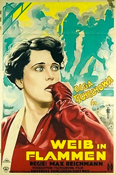 Póster de Weib in Flammen