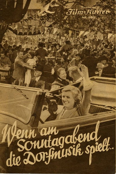 Póster de Wenn am Sonntagabend die Dorfmusik spielt