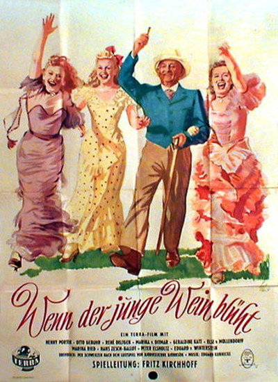 Póster de Wenn der junge Wein blüht
