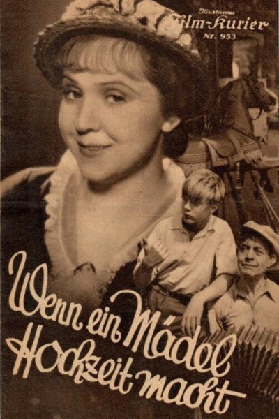 Póster de Wenn ein Mädel Hochzeit macht