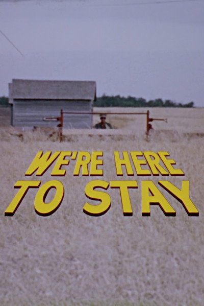 Póster de We're Here to Stay