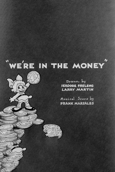 Póster de We're in the Money
