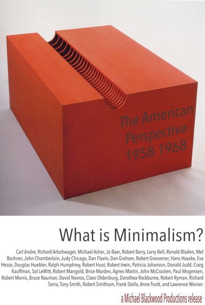 Póster de What is Minimalism?: The American Perspective 1958-1968