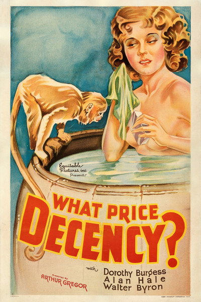 Póster de What Price Decency