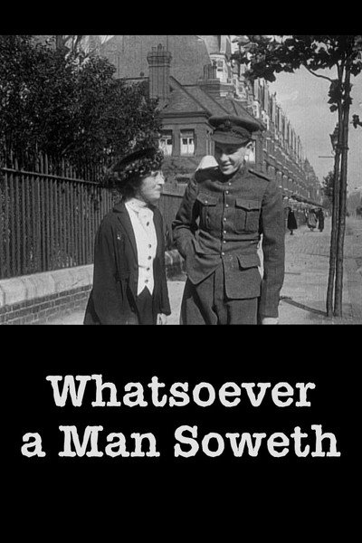 Póster de Whatsoever a Man Soweth