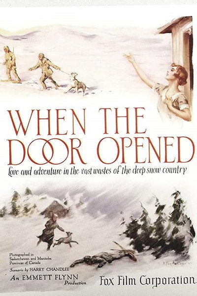 Póster de When the Door Opened
