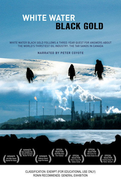 Póster de White Water, Black Gold