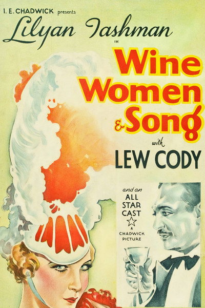Póster de Wine, Women and Song