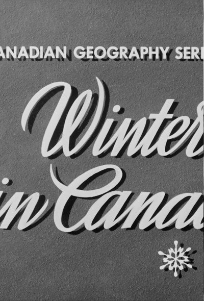 Póster de Winter in Canada