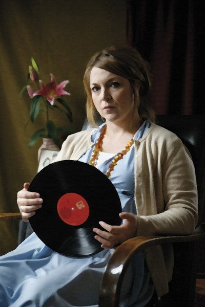 Póster de Woman and Gramophone