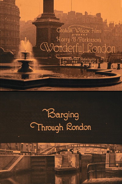 Póster de Wonderful London: Barging Through London