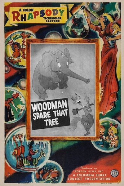 Póster de Woodman, Spare That Tree