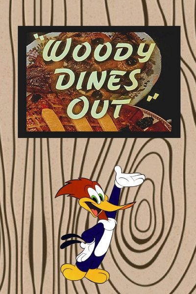 Póster de Woody Dines Out