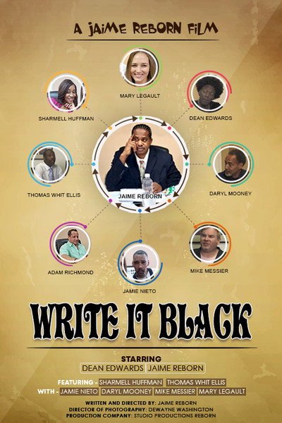 Póster de Write It Black