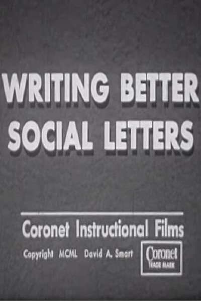 Póster de Writing Better Social Letters