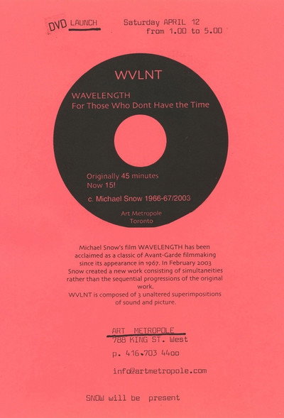 Póster de WVLNT: Wavelength For Those Who Don't Have The Time