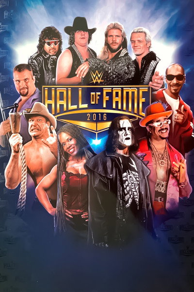 Póster de WWE Hall of Fame 2016