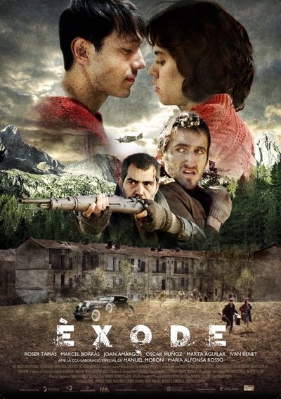 Póster de Èxode, de la batalla a la frontera