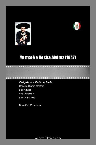 Póster de Yo maté a Rosita Alvírez