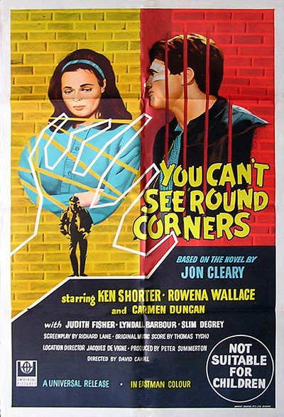 Póster de You Can't See 'round Corners