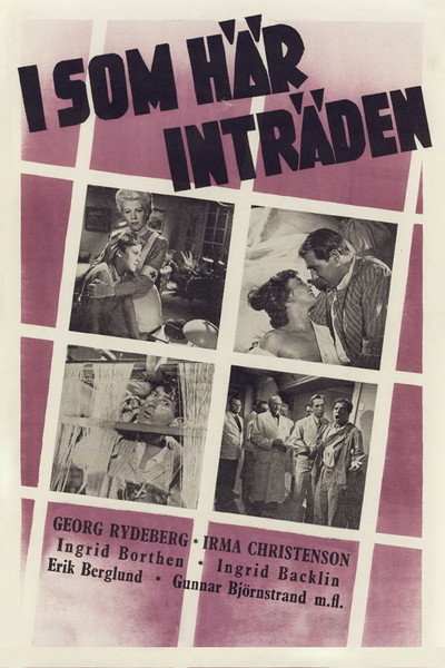 Póster de You Who Are About to Enter