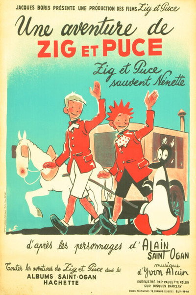 Póster de Zig et Puce sauvent Nénette