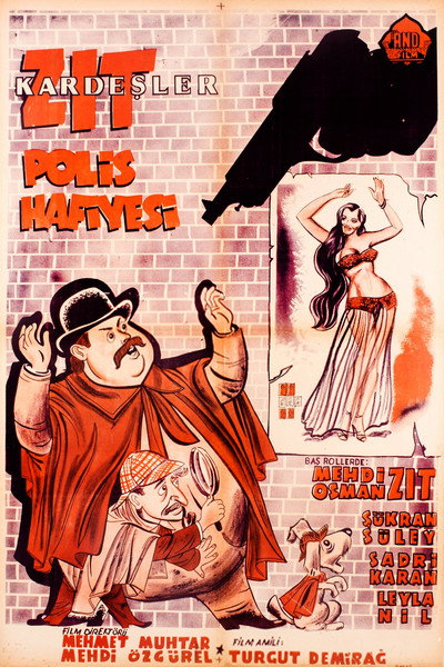 Póster de Zit kardesler polis hafiyesi