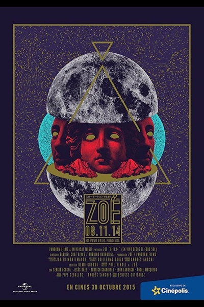 Póster de Zoé: 08.11.14