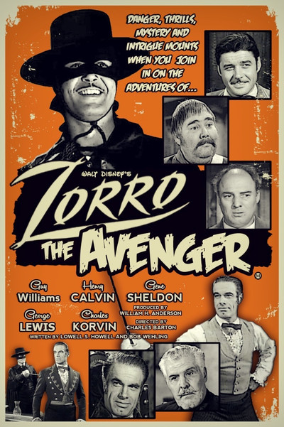 Póster de Zorro, the Avenger