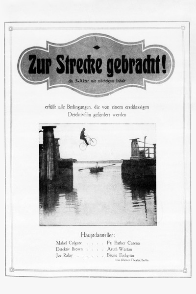 Póster de Zur Strecke gebracht