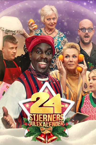 Póster de 24 stjerners julekalender