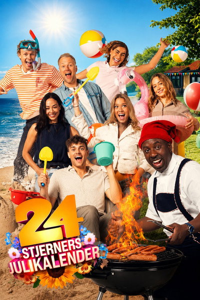 Póster de 24 stjerners julikalender