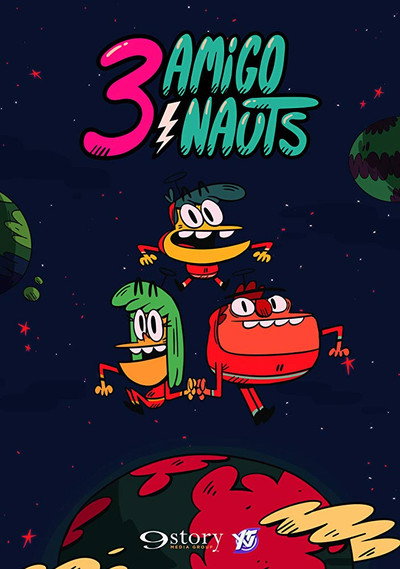Póster de 3 Amigonauts