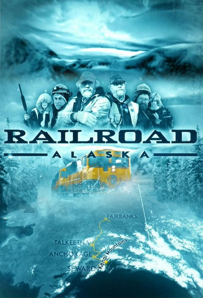 Póster de Alaska en tren