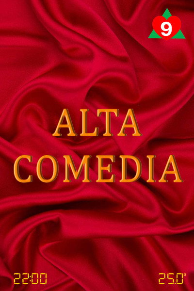 Póster de Alta comedia