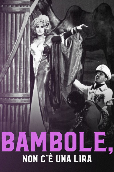 Póster de Bambole, non c'è una lira!