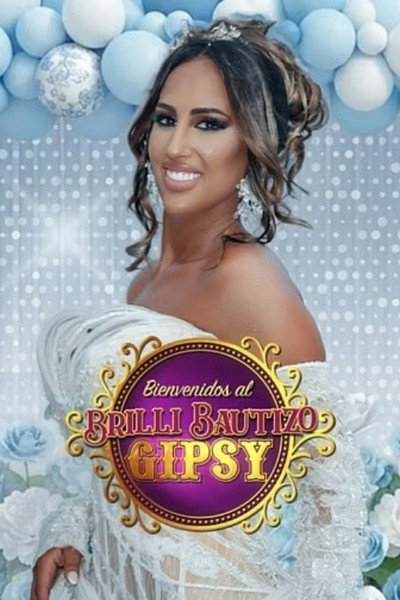 Póster de Bienvenidos al brilli bautizo gipsy